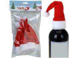 Набор шапочек Christmas на бутылку 4шт, 17.5cm