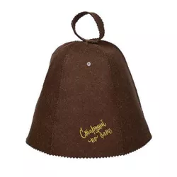 купить Аксессуар для ванной Банные Штучки 47767 Caciula pentru sauna Старший по бане, fetru в Кишинёве 