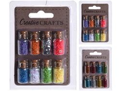 Набор глиттер 8цветов Creative Crafts