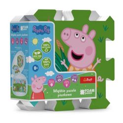 купить Коврик игровой Trefl 61612T Коврик пазлы Peppa The Pig в Кишинёве 