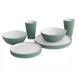 купить Посуда походная Outwell Set vesela Gala 2 Person Dinner Shadow Green в Кишинёве 