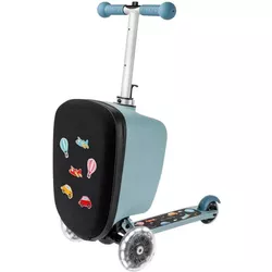 cumpără Trotinetă Micro ML0045 Trotineta Luggage Junior Patch&Play Frosty Blue Limited Edition în Chișinău 