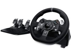 Wheel Logitech Driving Force Racing G920, 11", 900 degree, Pedals, 2-axis, 10 buttons,Dual vibration