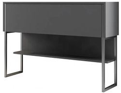 cumpără Masă Trendy Luxe, ArgintAntracit, 120x80x30cm (GTR005831) în Chișinău 