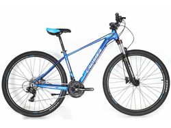 купить Велосипед Crosser MT-036 29" 19 21S Shimano+Logan Hidraulic Black/Blue в Кишинёве 