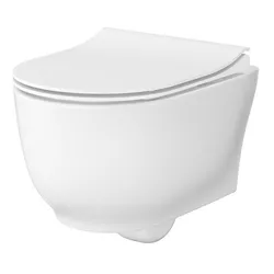 cumpără Vas WC Cersanit Luna Rimless Slim с сиденьем микролифт DRP în Chișinău 