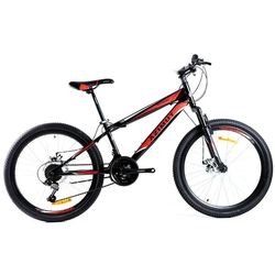 купить Велосипед Azimut EXTREME R24 CKD 6COLORS 24-090-N-4 (GREEN+RED) (GREEN+BLACK) (BLACK+RED) в Кишинёве 
