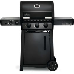 купить Мангал Napoleon Gratar pe gaz Legend 365 negru cu arzator lateral infraroșu (LD365DSIBPK-CZ) в Кишинёве 