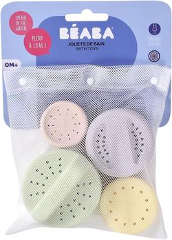 купить Аксессуар для купания Beaba B920409 Set 4 jucarii de baie din silicon в Кишинёве 