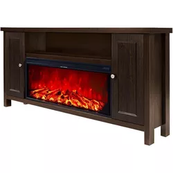 cumpără Șemineu electric ArtFlame Mozart & Tasmania, 750x1500x300 mm, Wenge în Chișinău 