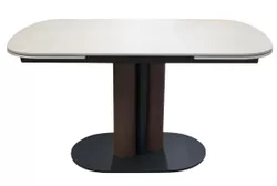 купить Стол Deco Calden 1400-2000x850x760 (HT2598-GN) White (HY-280) в Кишинёве 