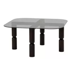 купить Журнальный столик Trendy Kei, Antracit, Fume в Кишинёве 