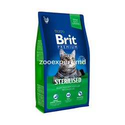 Brit Premium Cat Adult Sterilised 1 kg (развес)