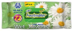 Салфетки влажные Freshmaker ECO 72