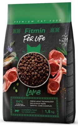 cumpără Hrană pentru animale de companie Fitmin Cat For Life Adult lamb 1.8kg în Chișinău 