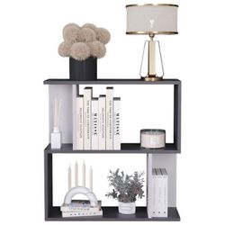 cumpără Raft de birou Remaks Asimetrik 2 Antharacite/White în Chișinău 