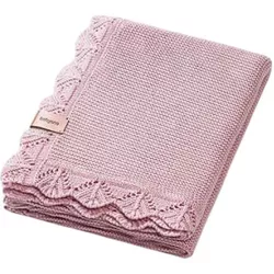 купить Комплект подушек и одеял BabyOno 1674/01 Patura de bambus tricotata /roz/ в Кишинёве 