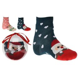 купить Домашний текстиль Promstore 45842 Носки рождественские в шаре, размер 36-41 в Кишинёве 