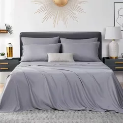 cumpără Textile de casă Cottony SLPSL Satin de Lux Gray Uniton: Euro în Chișinău 