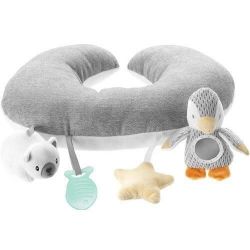 купить Мягкая игрушка Nuby ID99619 Подушка игровая Little Penguin 0m+ в Кишинёве 