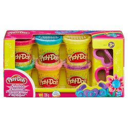 Набор пластилина Sparkle 6 цветов, код 41756