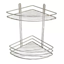 купить Полка для ванной Hydro S 0430369 coltar dubla, p/u baie, Metal/Crom в Кишинёве 