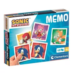 купить Настольная игра Clementoni Joc educativ Memo Pocket Sonic (18312) в Кишинёве 