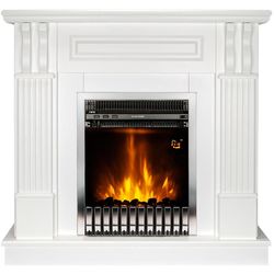 купить Камин электрический ArtFlame Veronix & Gala Silver, 1000x1050x300mm, Alb в Кишинёве 