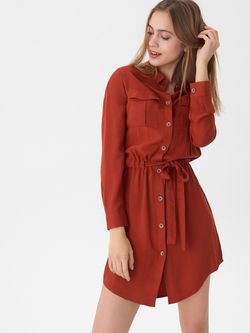 Платье HOUSE Коричневый vd510-92x