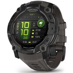 cumpără Ceas inteligent Garmin Instinct 3, 50 mm, Amoled, Black with Charcoal Band (010-03020-00) în Chișinău 