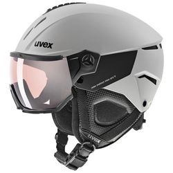 cumpără Cască de protecție Uvex Instinct Visor Pro V Grey M 59-61cm (S5662615007) în Chișinău 