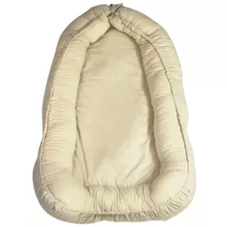 купить Гнездо для новорожденных Petite&Mars 353114 Babynest Feel Safe Light Beige, 90x60cm в Кишинёве 