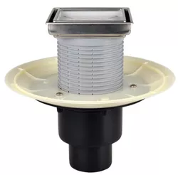 купить Душевой трап Hutterer & Lechner Sifon de pardoseala interior vertical PP HL310NPr-3020 D. 50/75/110 cu grila inox (132 х 132 mm) в Кишинёве 