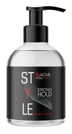 Гель для волос, ACME Home Expert, STYLE, 260 мл., сильная фиксация,