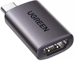 cumpără Adaptor IT Ugreen 70450 Type-C 3.0 to HDMI 4K@60Hz Thunderbolt 3 Compatible US320, Space Gray în Chișinău 