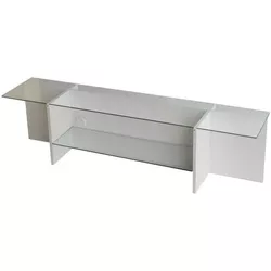cumpără Comodă TV Trendy Evadare, Alb 158x40x35cm în Chișinău 