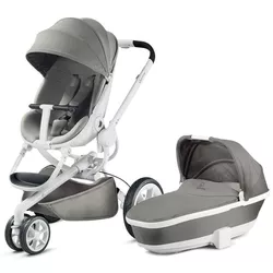 купить Детская коляска Quinny 76609140&769 Moodd 2*1 Grey Gravel в Кишинёве 