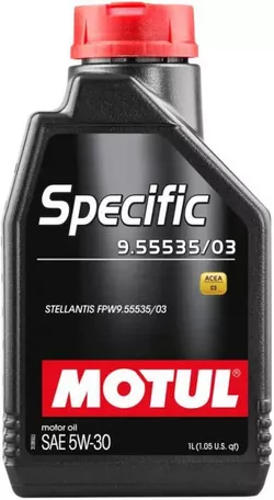 купить Масло Motul 113662 5W30 SPEC 9.55535/3 1L в Кишинёве 