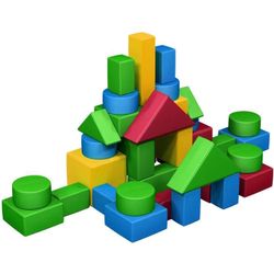 cumpără Complex de joacă pentru copii Tisam Комплект пуфов Мягкий конструктор (мини) (59773) în Chișinău 