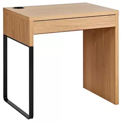 купить Офисный стол Ikea Micke 73x50 Oak в Кишинёве 