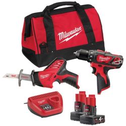 cumpără Set de scule electrice Milwaukee 4933441230 M12BPP2C-402B în Chișinău 