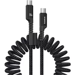 купить Кабель для моб. устройства Baseus P10385200111-00 Type-C to Type-C 100W 1m, Dynamic 4 Pro Series, Cluster Black в Кишинёве 
