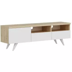 купить Тумба напольная для TV Trendy Bruksel Alb (GTR000204) в Кишинёве 