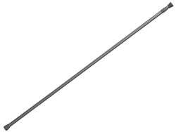 Карниз для шторки раздвижной 135-250cm, алюминиий, хром