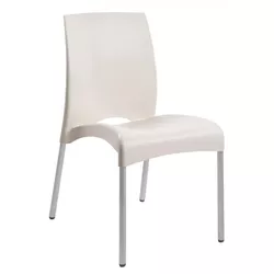 купить Стул Papatya Vital-S - white / legs aluminium satin в Кишинёве 