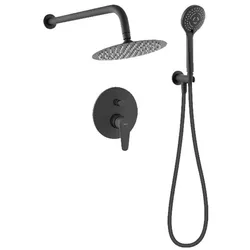cumpără Set pentru duș Ferro Algeo BAG7PBL-SET1-S Black în Chișinău 