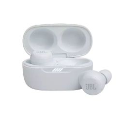 True Wireless JBL  LIVE Free NC+  White TWS Adaptive Noise Cancelling