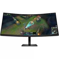 cumpără Monitor HP OMEN 34c G2 WQHD Curved Gaming Black (AV4C1AA) în Chișinău 