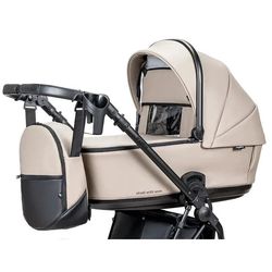 cumpără Сărucior pentru copii Angelina Carucior 2in1 Enigma Eco Leather Beige Ecco-14 în Chișinău 
