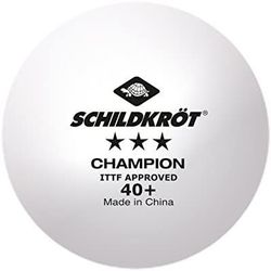 Мяч для настольного тенниса Donic 3* ITTF Champion 608542 white (6660)